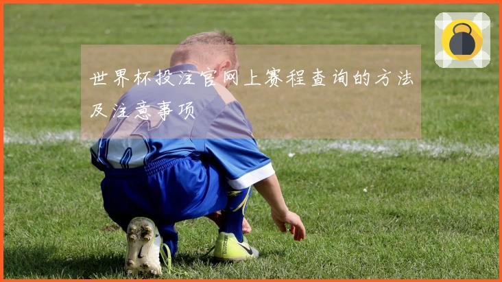 世界杯投注官网上赛程查询的方法及注意事项